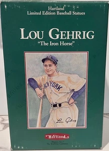 LOU GEHRIG 1990 Hartland Limited Edition Baseball Statue - The Iron Horse - NIB - Picture 1 of 4