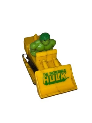 Bulldozer clásico amarillo Hardee's Marvel Comics Incredible Hulk 1990 vintage Foto 1 de 2