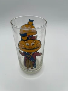 Vintage 1970’s McDonald’s Collector Series Promotional Mayor McCheese 16oz Glass - Picture 1 of 3