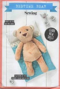 Simply Sewing Pattern for The Bedtime Bear & Bedding Learn New Skills New - Picture 1 of 11