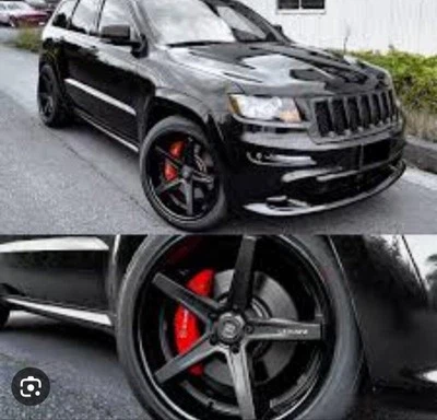 4 neumáticos Prellie y ruedas Lexani 22x10" para Jeep SRT RAM 285/35R 22 2011-2023  Foto 1 de 4