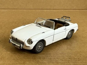 Cararama MGB Cabriolet, 1:43 Scale, Die Cast, White, Rare. Loose, Restoration. - Picture 1 of 10