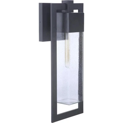 Craftmade ZA4024-MN Perimeter 1 Light 22 inch Midnight Outdoor Wall Mount, Large - Image 1 of 4