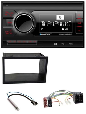 Blaupunkt MP3 Bluetooth DAB 2DIN SD USB Autoradio für Seat Ibiza (2002-2008) - Bild 1 von 4