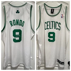 Rajon Rondo Signed Boston Celtics 🍀 Authentic Jersey Sz 52, NWT (PSA LOA) 🏆🏆 - Picture 1 of 9