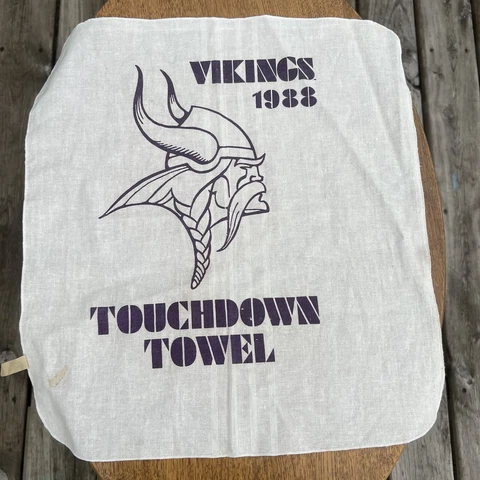 Minnesota Vikings Touchdown Towel 1988 Cover
