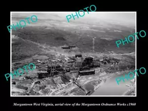 OLD POSTCARD SIZE PHOTO OF MORGANTOWN WEST VIRGINIA THE ORDNANCE WORKS c1960 - Picture 1 of 1