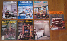 Lot 7 Magazines: VTG Country Home & Country Living 1990 1991 2002 Back Issues