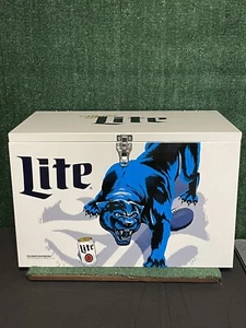 NFL Carolina Panthers Miller Lite Ice Box Cooler. Fast Shipping!!*RARE*! - Picture 1 of 15