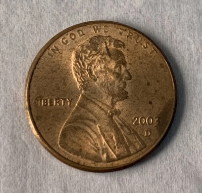 2003 Lincoln Penny - Denver Mint - Image 1 of 2