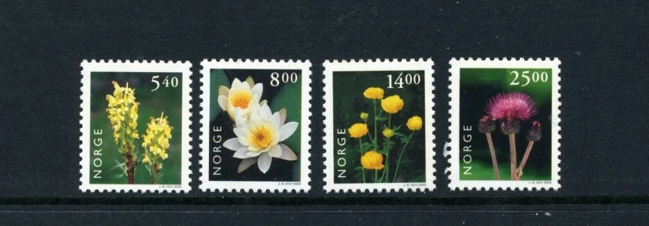 Norway   MNH   1244-47    Flowers     NW745 - Image 1 of 1