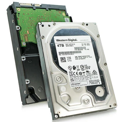 WD Ultrastar DC HC310 4TB HUS726T4TALA6L4 0B35950 7.2K SATA 3.5" HDD - Image 1 of 4