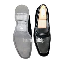 Calvin Klein Jameson Leather Dress Shoes Mens Size Slip On Oxfords Black EUC