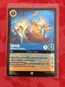 Disney Lorcana - Ursula’s Return - Triton - Champion of Atlantica - 158/204 - Picture 1 of 7