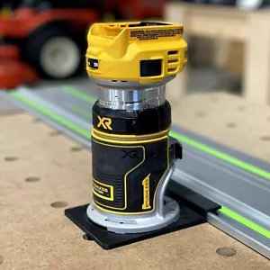 Guide Rail Adapter Compatible with Dewalt Router - Made in USA - Picture 1 of 7