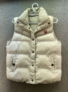 Oneill Puffer Best Mujer Grande Beige Tostado Excelente Estado Informal Noche Salida - Imagen 1 de 12