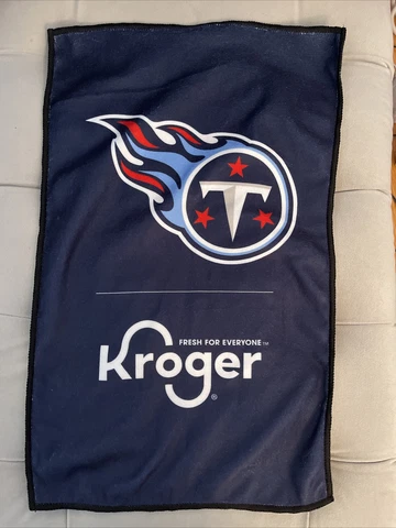 Tennessee Titans Rally Towel 10.5 x 17.5 NFL Sports Fan Football Team Hand Navy Cover