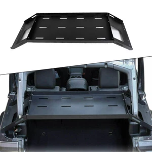 Rear Cargo Rack Luggage Storage Carrier Shelf for Jeep Wrangler JK JL 2007+4Dr - Picture 1 of 9