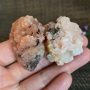 Nueva muestra de mineral de racimo de cristal de calcita natural encontrada / China 71,5 g - Imagen 1 de 11