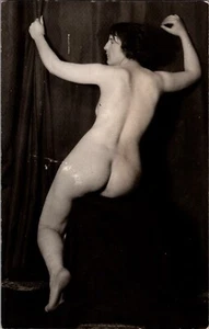 1920s Flapper Era Nude Risque Photo Woman Pose Great Image - Picture 1 of 5