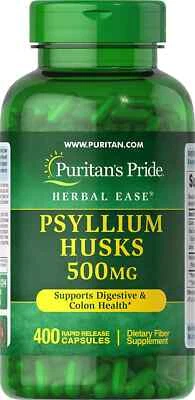 Psyllium Husks 500 Mg, Supports Digestive and Colon Health 400 ct - Image 1 of 2
