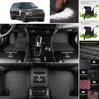 For Land Rover Range Rover/RR Evoque/RR Velar Car Floor Mats Handmade Personal Foto 1 de 4