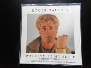 unad ROGER DALTREY-WALKING IN MY SLEEP- 12" EP-RECORD WEA-1984 - Picture 1 of 3