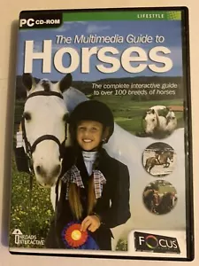 The Multimedia Guide To Horses - PC CD ROM WINDOWS - Picture 1 of 3