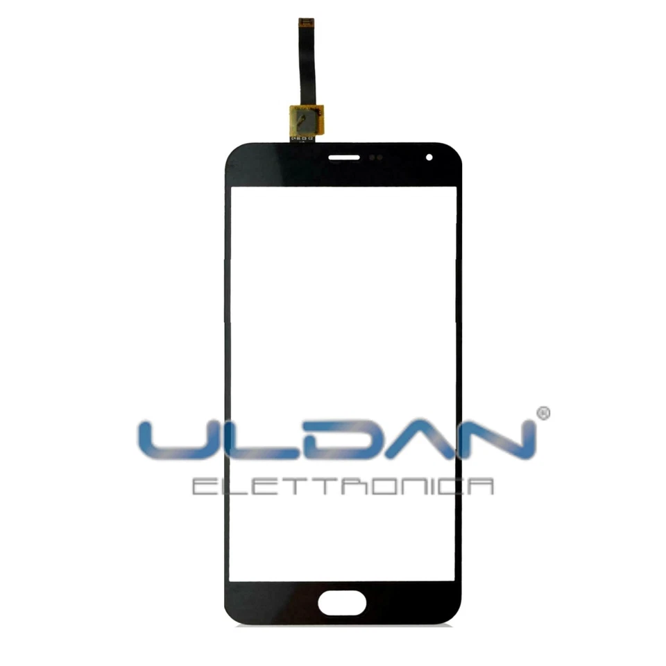 Touch screen vetro per MEIZU M2 NOTE vetrino digitizer nero - Immagine 1 di 1