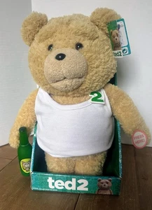 Ted 2 Movie Talking Teddy Bear 16'' Plush Moving Mouth  New In Box - Picture 1 of 5