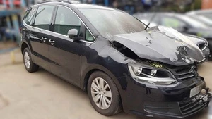 VW SHARAN 2010-2015 ALLOY WHEEL AND PART WORN TYRE 7MM TREAD 7N0601025A - Picture 1 of 8