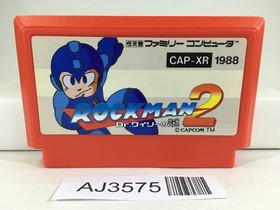 AJ3575 Rockman 2 Megaman Nintendo Famicom NES Japan