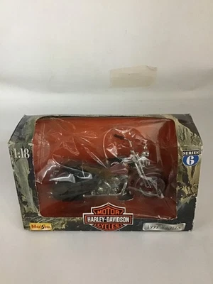 1999 Harley-Davidson FlSTS Maisto масштаб 1;18 литая модель - Изображение 1 из 4