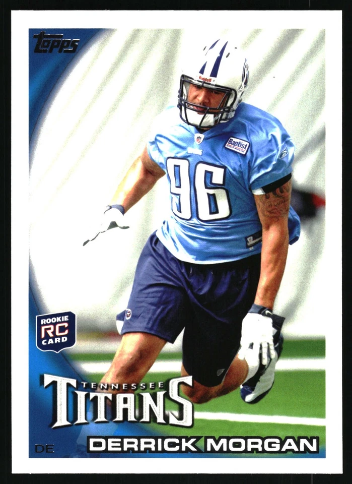 2010 Topps #362 Derrick Morgan RC Tennessee Titans - Image 1 of 2