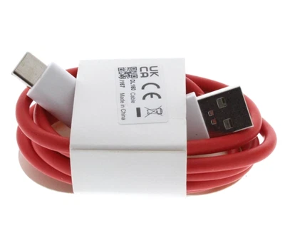 OnePlus USB-A to USB-C Cable 3.2 Feet Cable Red ( SET OF 2X CABLES ) - Image 1 of 3