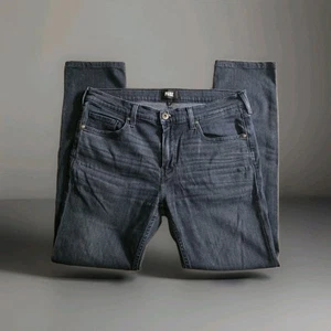 Paige Lennox Skinny Jeans Men's Size 35x29 Blue Denim Dark Wash Stretch - Picture 1 of 6