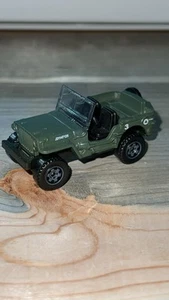 Matchbox Jeep Willys Loose Jungle Explorers Military MATTEL 2009 - Picture 1 of 4