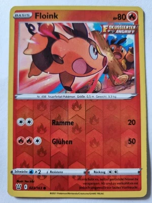 Pokémonkarte Floink 023/163 Kampfstile Holo Deutsch Original - Bild 1 von 4