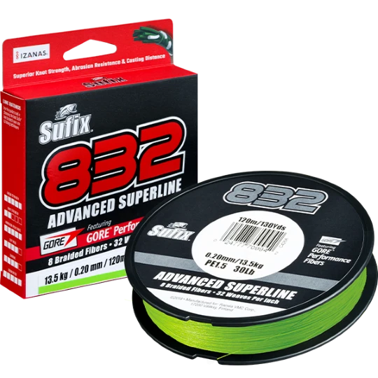 Suffix 832 Braided Line X8 - Choose Size and Length - image 1 of 1