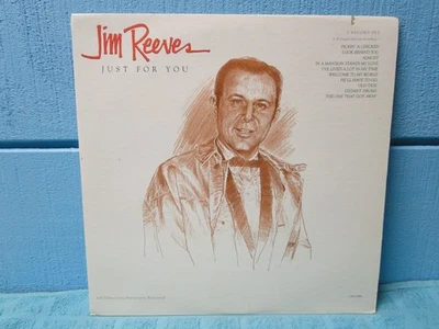 Jim Reeves Just For You 2 Record Set LP -EXTRA LPs SHIP FREE - Imagem 1 de 4