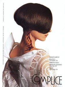 1991 Complice Oliviero Toscani fashion 1-page MAGAZINE AD - Picture 1 of 1