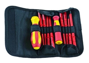 TRUSCO INTERCHANGEABLE INSULATED SCREWDRIVER SET TZDS-8S - Picture 1 of 1