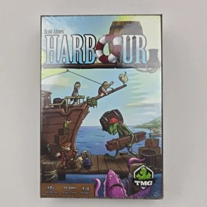 Harbour Board Game Strategy Card Format 1-4 Players New Sealed Harbour TMG OOP - Picture 1 of 7