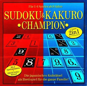 GW92c9 Sudoku und Kakuro - Champion - 2 Spiele in einer Schachtel, 20 - Bild 1 von 1