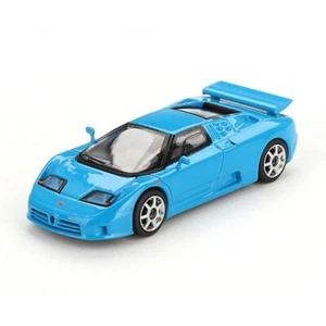 Mini GT 1:64 Diecast Model Car Bugatti EB110 Super Sport Blue - Picture 1 of 3