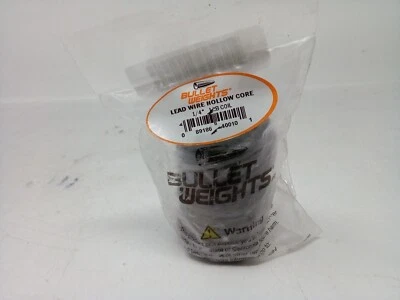 Pesos de bala alambre de plomo núcleo hueco bobina de 1/4 1 lb Foto 1 de 4