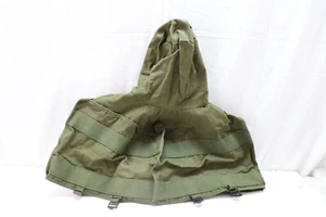 US military OD cotton Canvas Cover with 8 Buckles light cover E235 - Picture 1 of 7