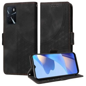 For Realme V11 5G Embossed Rhombus Starry Leather phone Case cover phone - Photo 1 sur 1