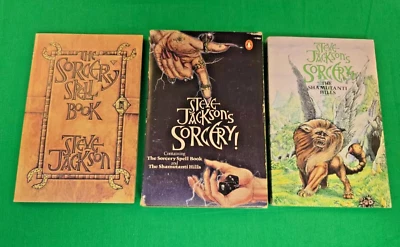 Sorcery! *VGC 1st/1st BOX SET!* Fighting Fantasy The Spell Book Steve Jackson #2 - Image 1 of 4
