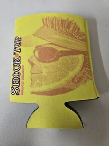 Shock Top Lemon Shandy Beer Yellow Can Coozie - Picture 1 of 4